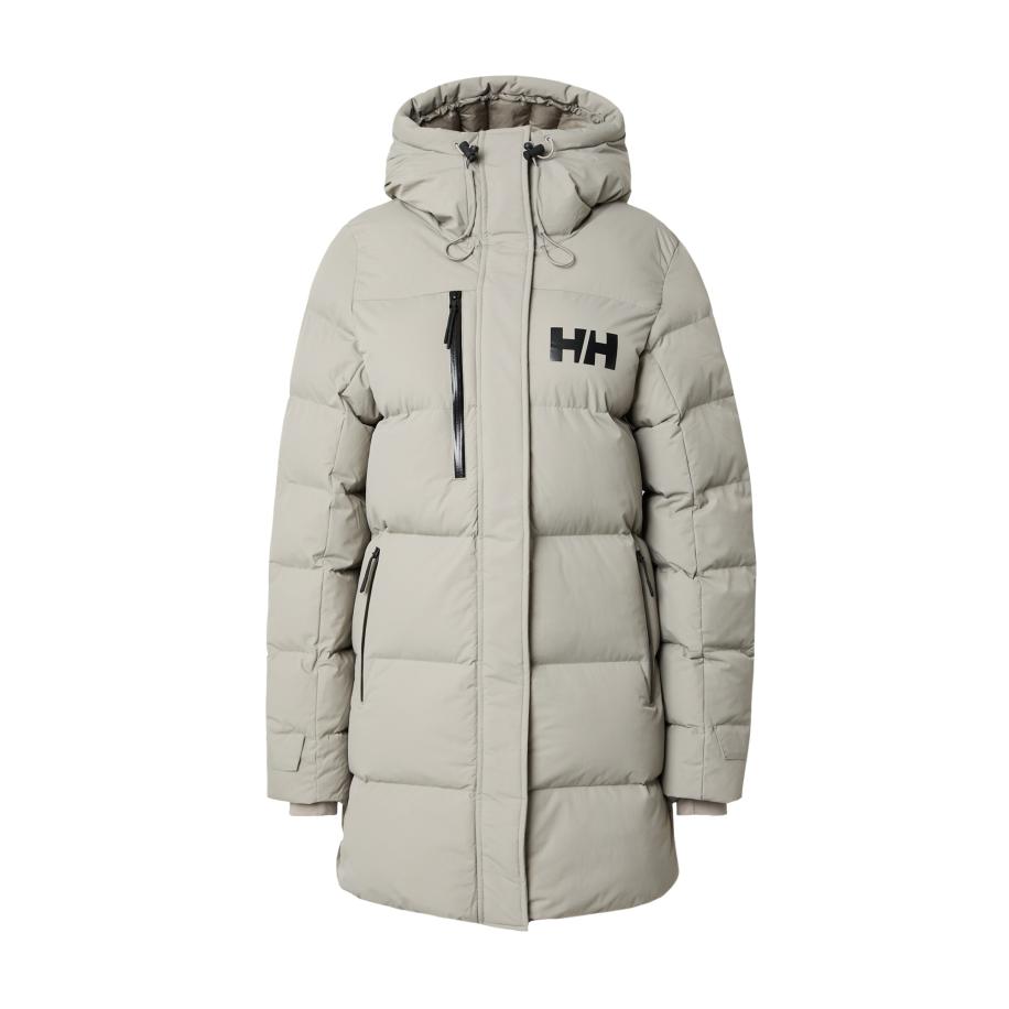 Helly Hansen HELLY HANSEN Wintermantel ADORE lichtgrijs / zwart -