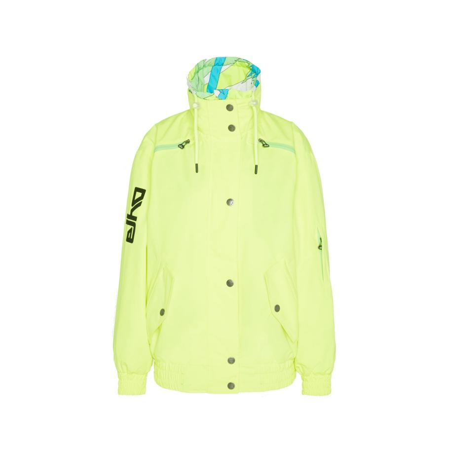 Elho elho Outdoorjas Tarasp 89 neongeel / zwart -