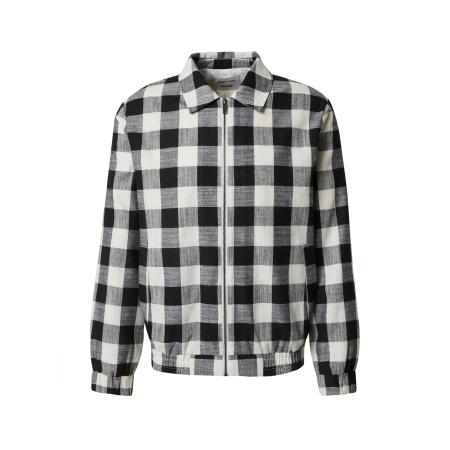 DAN FOX APPAREL DAN FOX APPAREL Tussenjas Ilja grijs gemêleerd / zwart / offwhite