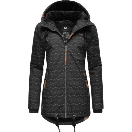 Ragwear Ragwear Winterjas Zuzka brons / zwart
