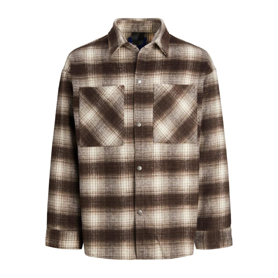 Jack & Jones JACK & JONES Tussenjas JORBane crème / donkerbruin -