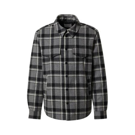 DAN FOX APPAREL DAN FOX APPAREL Tussenjas Carlos grijs / zwart / wit