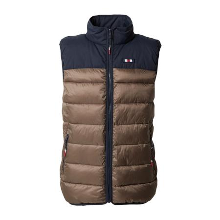 FQ1924 FQ1924 Bodywarmer Vinncent navy / bruin / rood / wit
