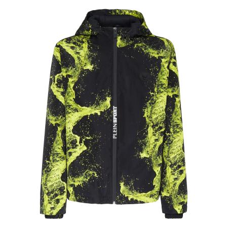 Plein Sport Plein Sport Tussenjas limoen / zwart