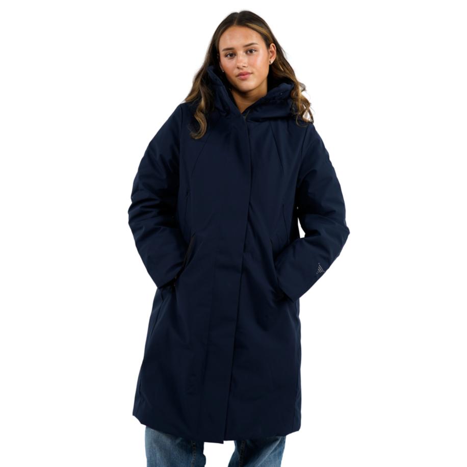 Krakatau Gaia Lange Parka Qw534 Blauw