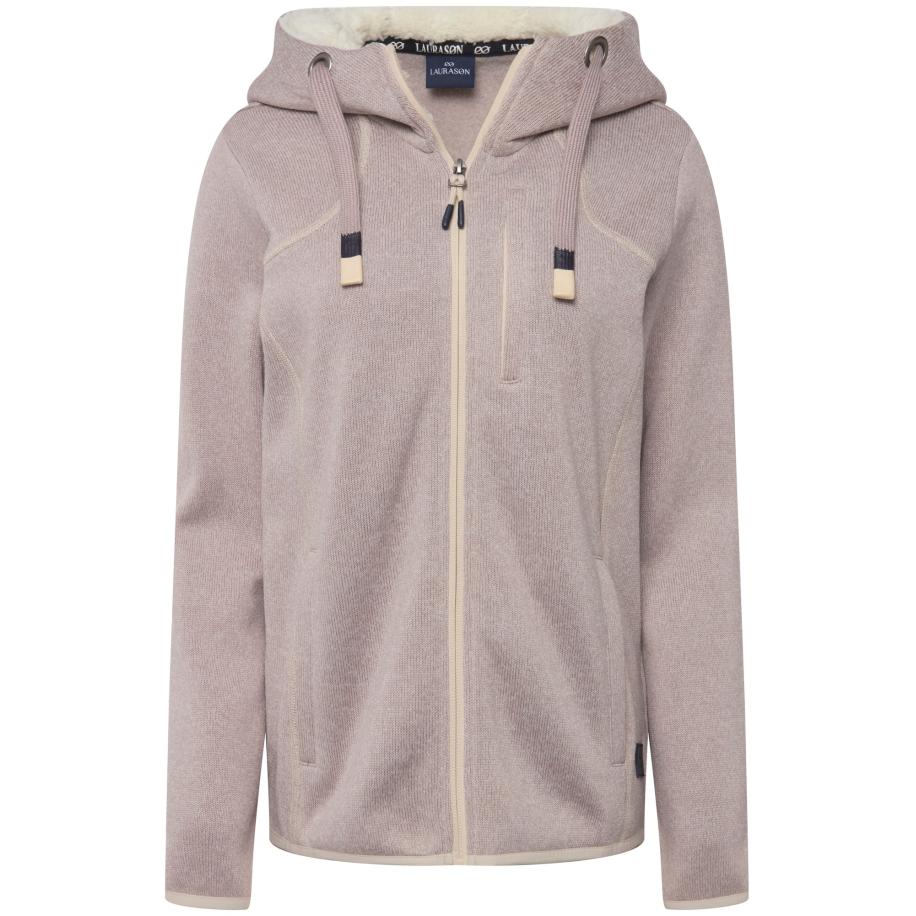 LAURASØN LAURASØN Fleece jas beige -
