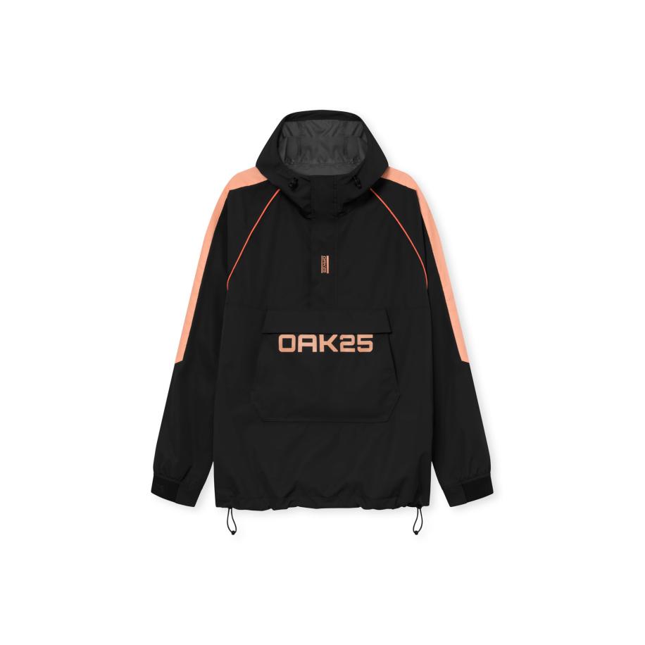 OAK25 OAK25 Functionele jas Commute Rainbreaker oranje / zwart -
