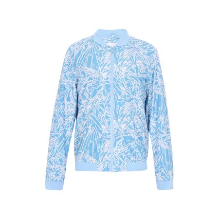 ALEKO Tussenjas lichtblauw / wit