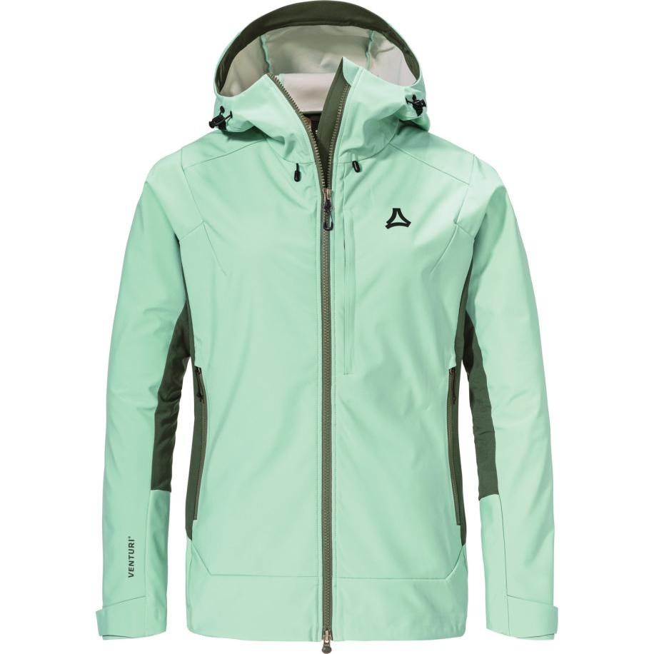 Schöffel Schöffel Outdoorjas Milagle groen / zwart -