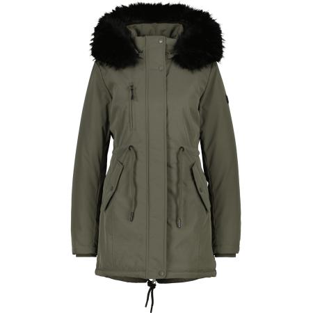 Alife And Kickin Alife and Kickin Winterparka Kiersey olijfgroen / zwart