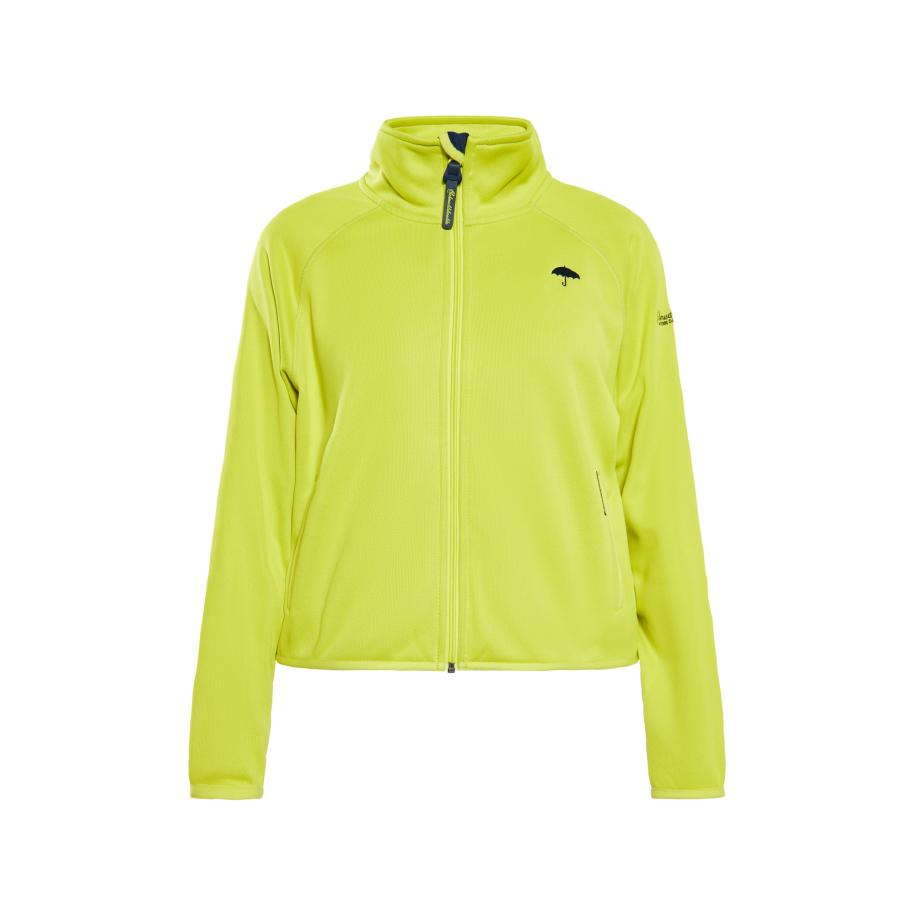 Schmuddelwedda Schmuddelwedda Functionele jas blauw / limoen / zwart -