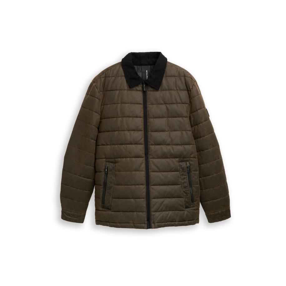 Tom Tailor TOM TAILOR Tussenjas donkerbruin -