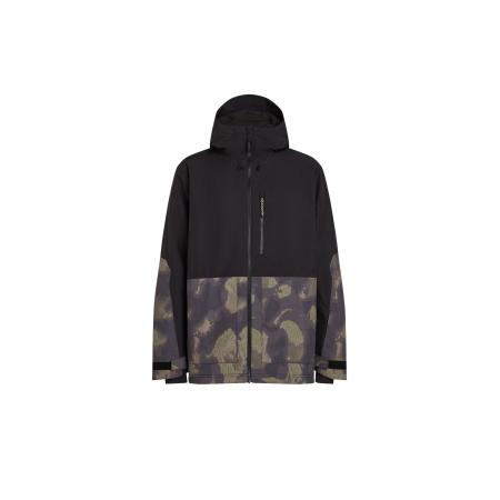 O'Neill ONEILL Outdoorjas olijfgroen / lila / zwart