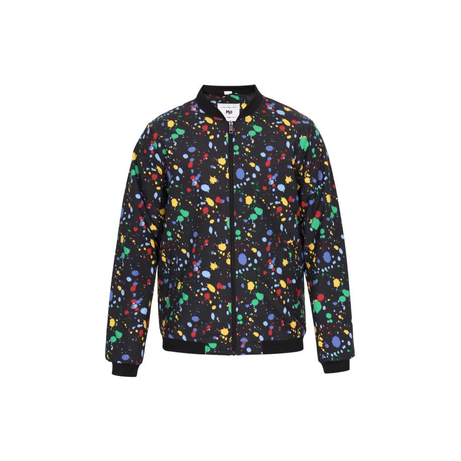 MO MO Tussenjas blauw / geel / groen / rood / zwart -
