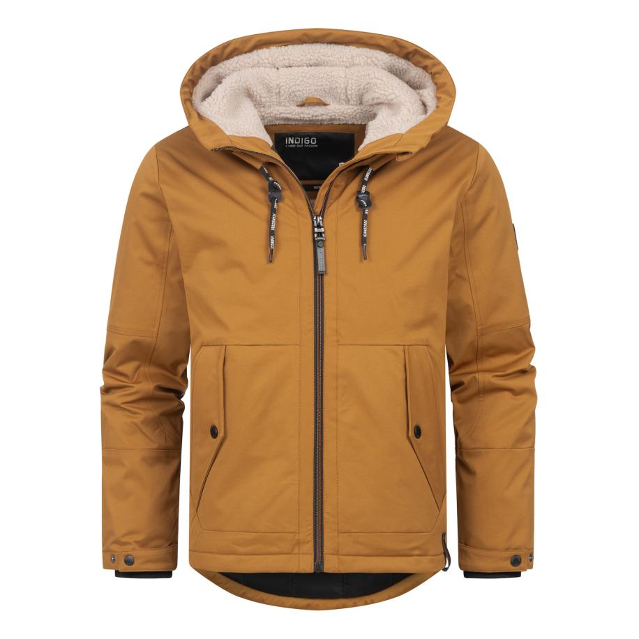 INDICODE JEANS INDICODE JEANS Winterjas Kylian bruin -