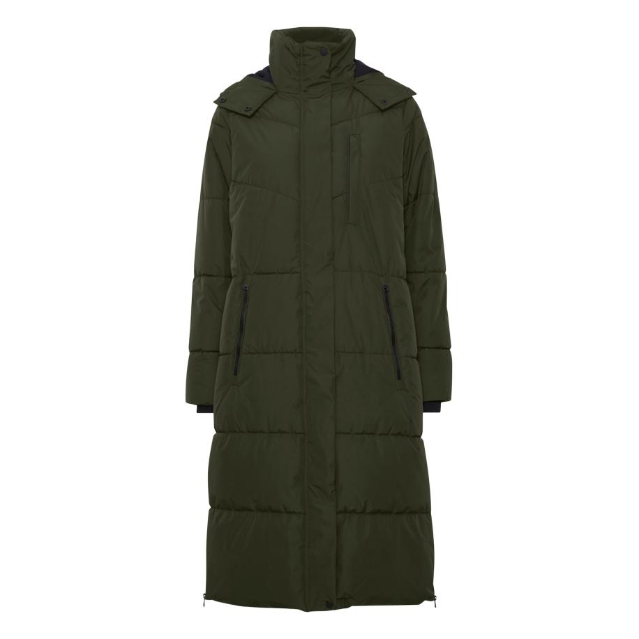 Oxmo Oxmo Winterjas Julie kaki -