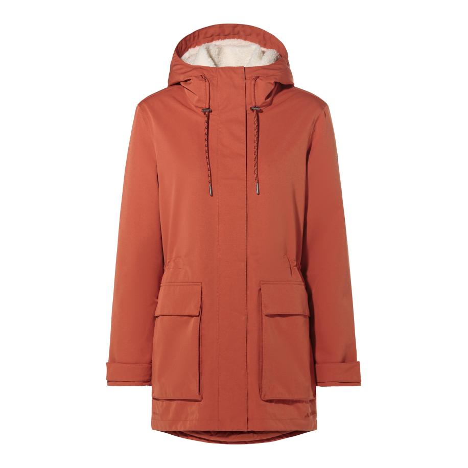 Vaude VAUDE Tussenparka Manukau III bruin -