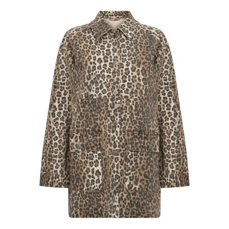 Culture CULTURE Tussenjas CUaliena beige / bruin / brokaat / zwart