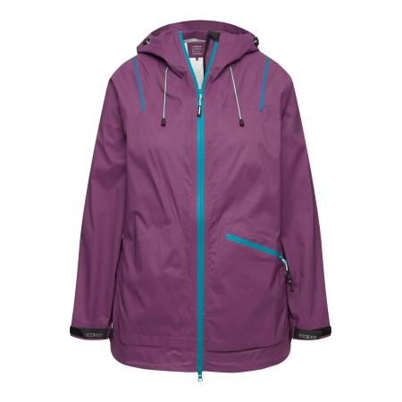 Ulla Popken Ulla Popken Functionele jas blauw / aubergine