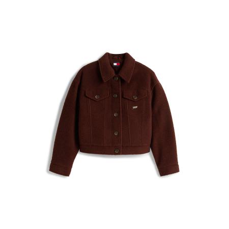 Tommy Jeans Tommy Jeans Tussenjas donkerbruin