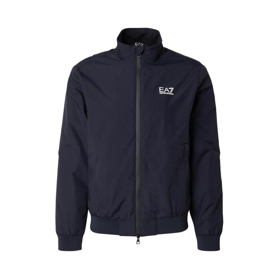 Emporio Armani EA7 Emporio Armani Tussenjas donkerblauw / wit -