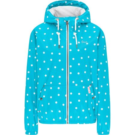 MYMO MYMO Tussenjas turquoise / wit