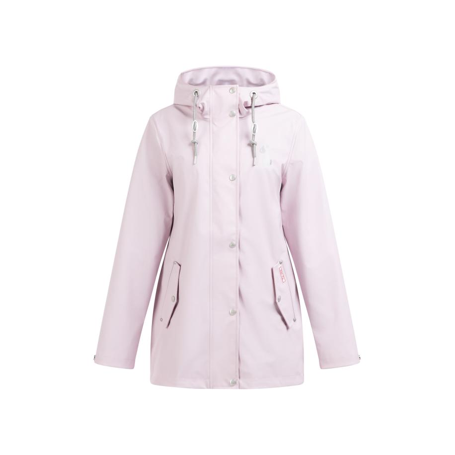 MYMO MYMO Functionele jas grijs / rosé -