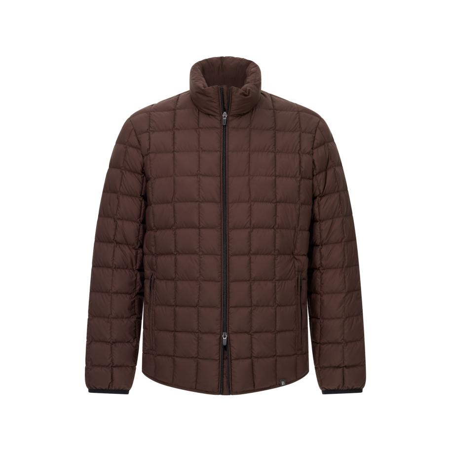 Boggi Milano Boggi Milano Tussenjas chocoladebruin -