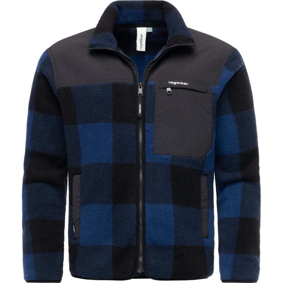 Ragwear Ragwear Tussenjas Cherior blauw / donkerblauw / grijs -