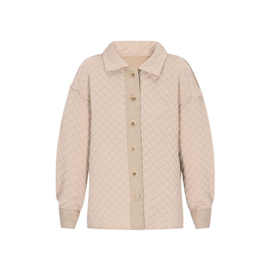 Sidona Tussenjas Streetstyle crème Bruin