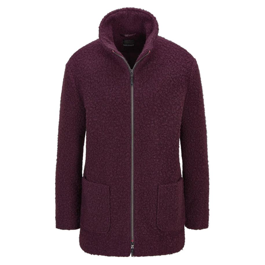 Goldner Goldner Tussenjas aubergine -