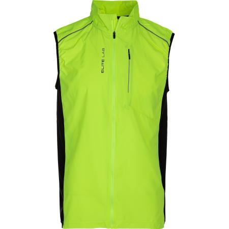 ELITE LAB ELITE LAB Bodywarmer Shell X1 neongeel / zilvergrijs / zwart