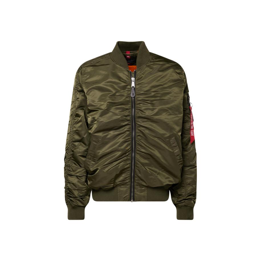 Alpha Industries ALPHA INDUSTRIES Tussenjas olijfgroen / rood -
