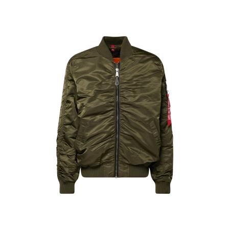 Alpha Industries ALPHA INDUSTRIES Tussenjas olijfgroen / rood