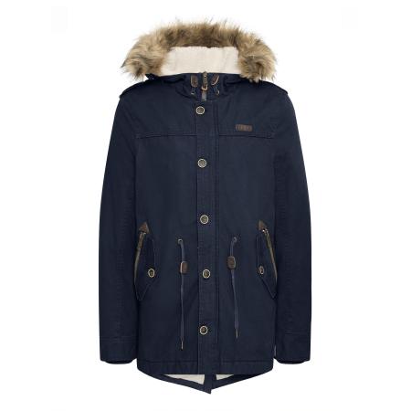 INDICODE JEANS INDICODE JEANS Winterparka Pulsoor navy / bruin gemêleerd