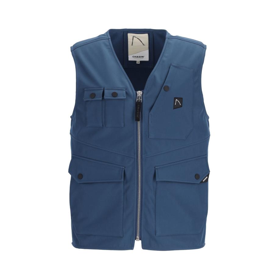 Chasin' CHASIN Tussenjas Bound Softshell donkerblauw -