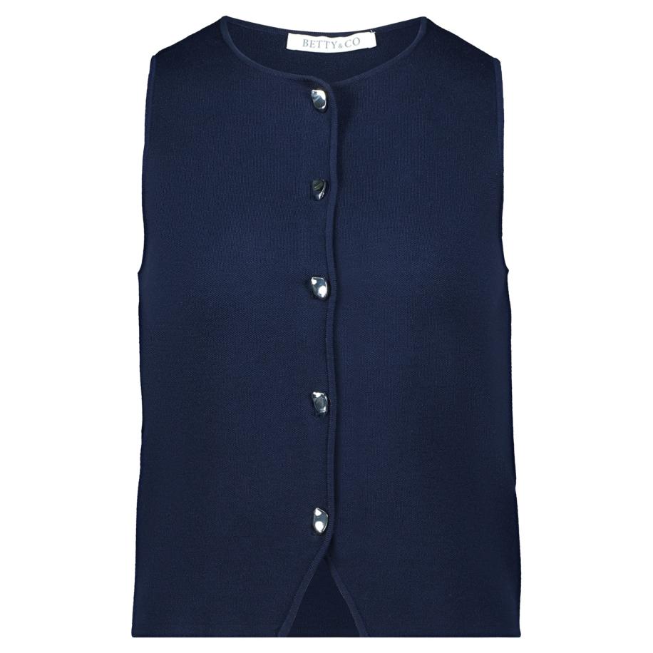 Betty & Co Betty & Co Bodywarmer donkerblauw -