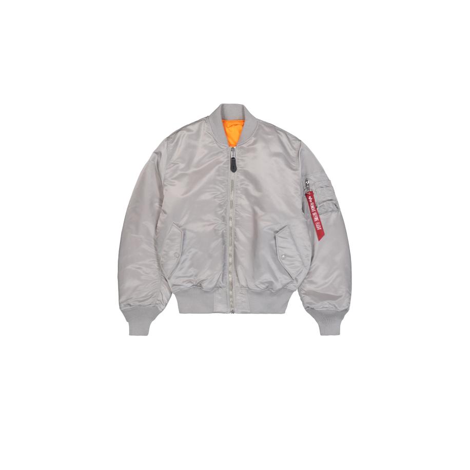 Alpha Industries ALPHA INDUSTRIES Winterjas MA-1 Heritage oranje / rood / zilver -