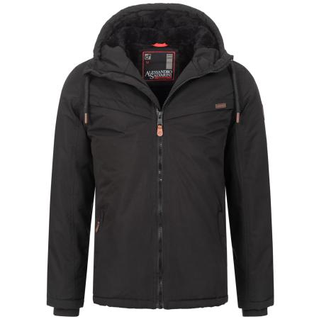Alessandro Salvarini Alessandro Salvarini Winterjas bruin / zwart