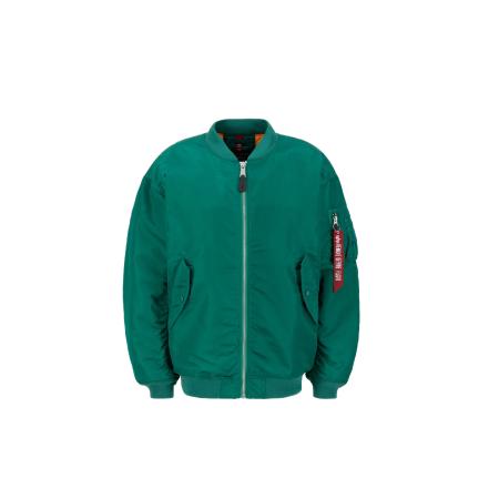 Alpha Industries ALPHA INDUSTRIES Tussenjas Ma-1 groen / rood / wit