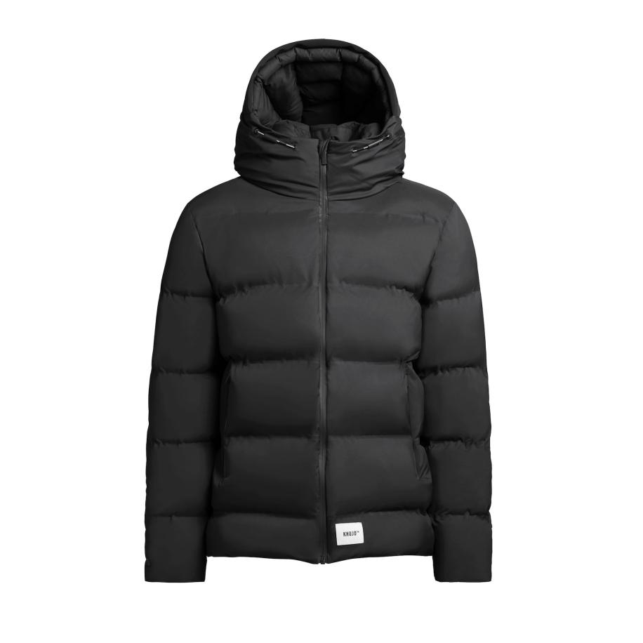 Khujo khujo Winterjas Silas2 zwart / wit -