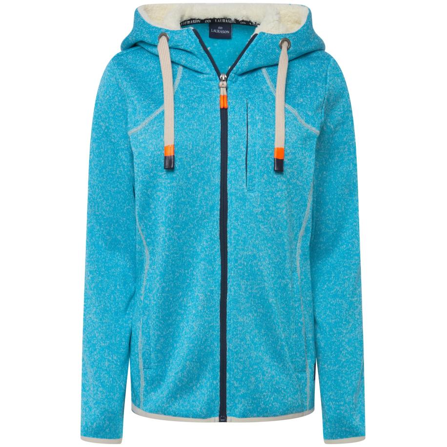 LAURASØN LAURASØN Fleece jas blauw -