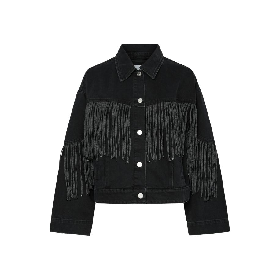 YAS YAS Tussenjas YASAIKO grijs / grey denim -