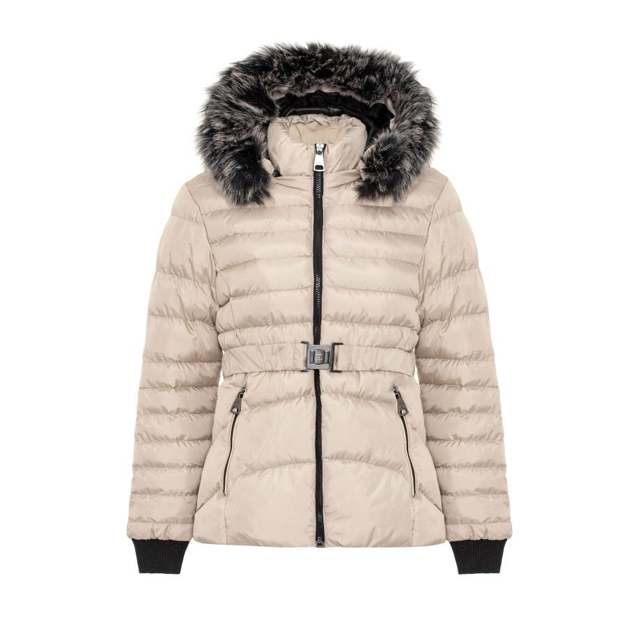 Cipo & Baxx CIPO & BAXX Winterjas beige -