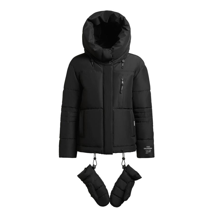 Khujo khujo Winterjas Peeke2 zwart -