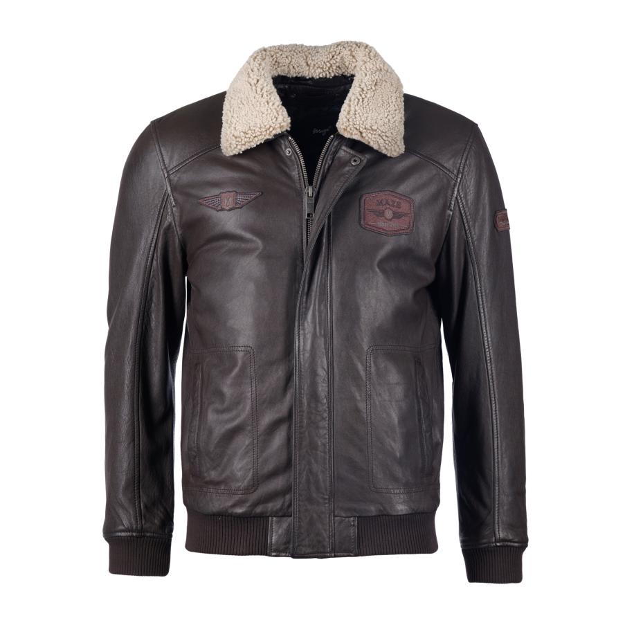 Maze Maze Tussenjas donkerbruin -