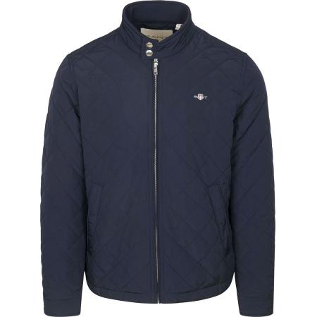Gant Jas Gewatteerd Navy
