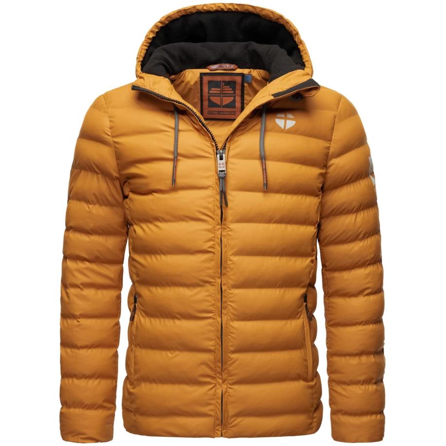 STONE HARBOUR STONE HARBOUR Winterjas Zaharoo honing / wit -