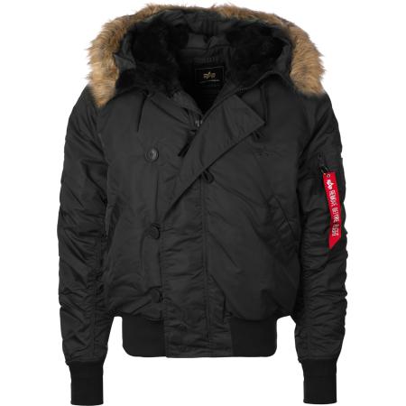 Alpha Industries ALPHA INDUSTRIES Winterjas N2B rood / zwart / wit