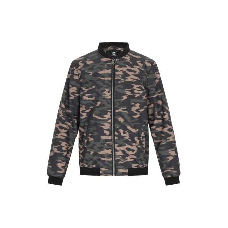 TUFFSKULL Tussenjas grafiet / kaki / donkergroen